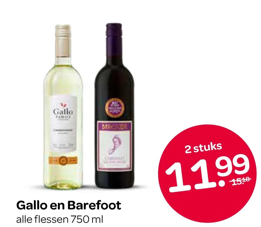 Gallo en Barefoot